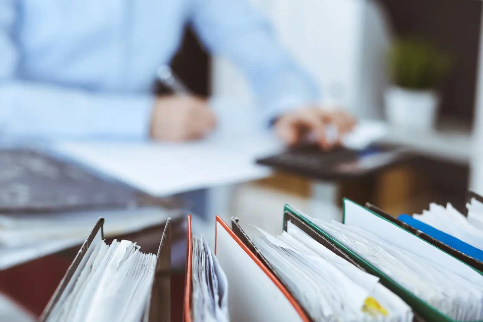 Digital organisierte Unterlagen für die laufende Buchhaltung